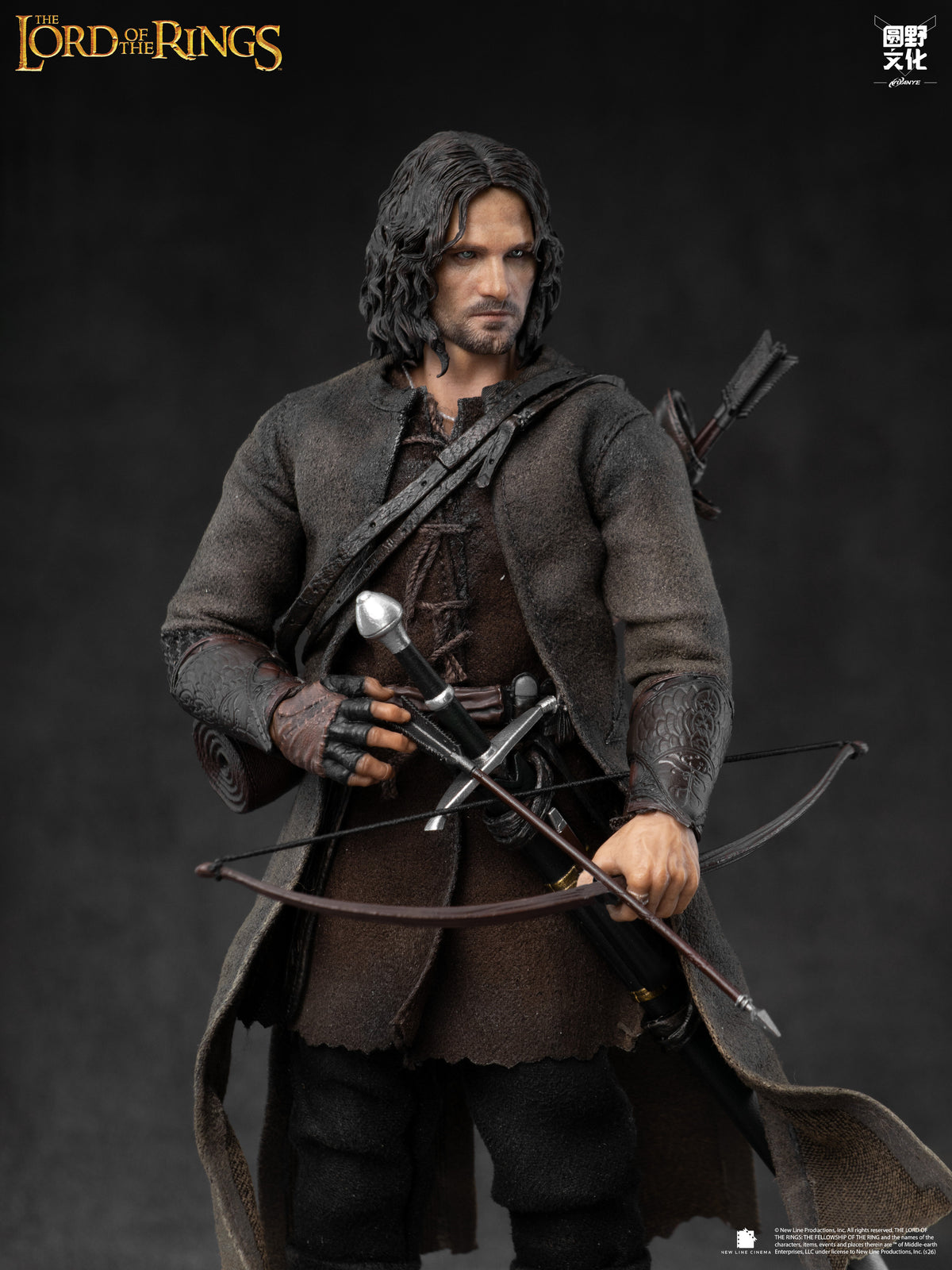 Presale YUANYE 1/12 The Lord of the Rings Aragorn II Action Figure Collector’s Ver.