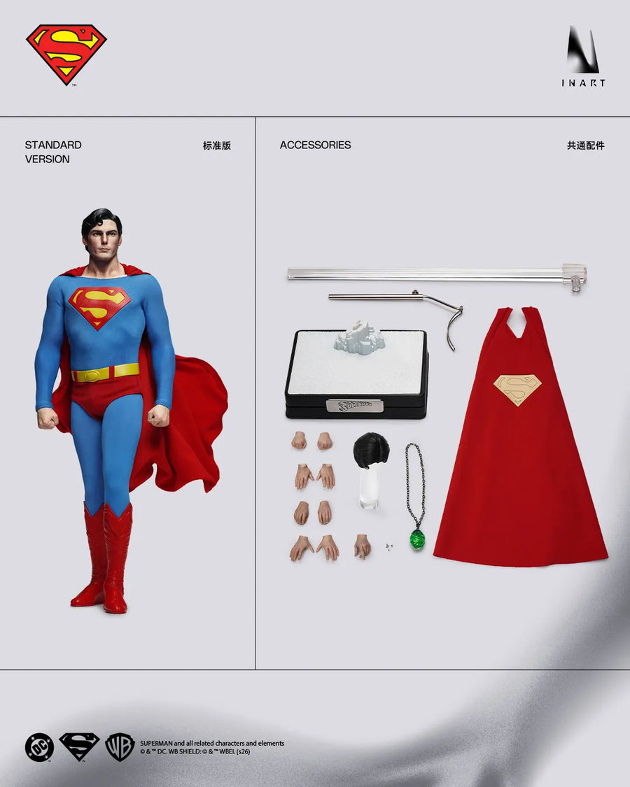Preventa INART PtA035S1 1/6 Superman 1978 Clark Kent figura de acción masculina de colección