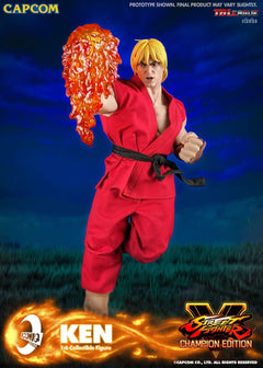 Iconiq Studio IQGS-04 1/6 Street Fighter Ken 12" Male Action Figure Model Toy