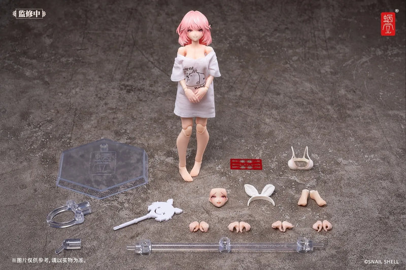 Snail Shell RA-01L 1/12 Aileen Loungewear Collectible Female Action Figure Model
