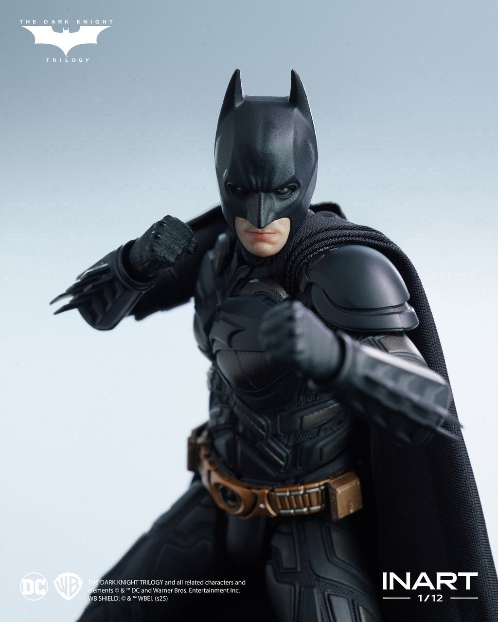 QueenStudios INART HgM0001S 1/12 Bat Man Bale 6" Male Action Figure Standard Ver
