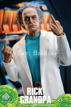 Preventa PRESENT TOYS PT-sp90 1/6 Rick Grandpa 12" figura de acción masculina de colección