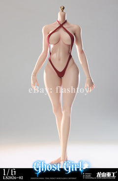 Preventa Longshan LS2026-02 1/6 Ghost Girl Luna figura de acción femenina Cosplay Ver.