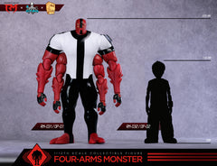 Presale RemadCustom RM031 1/12 The Ben Four Arms Monster Alien 10 Action Figure