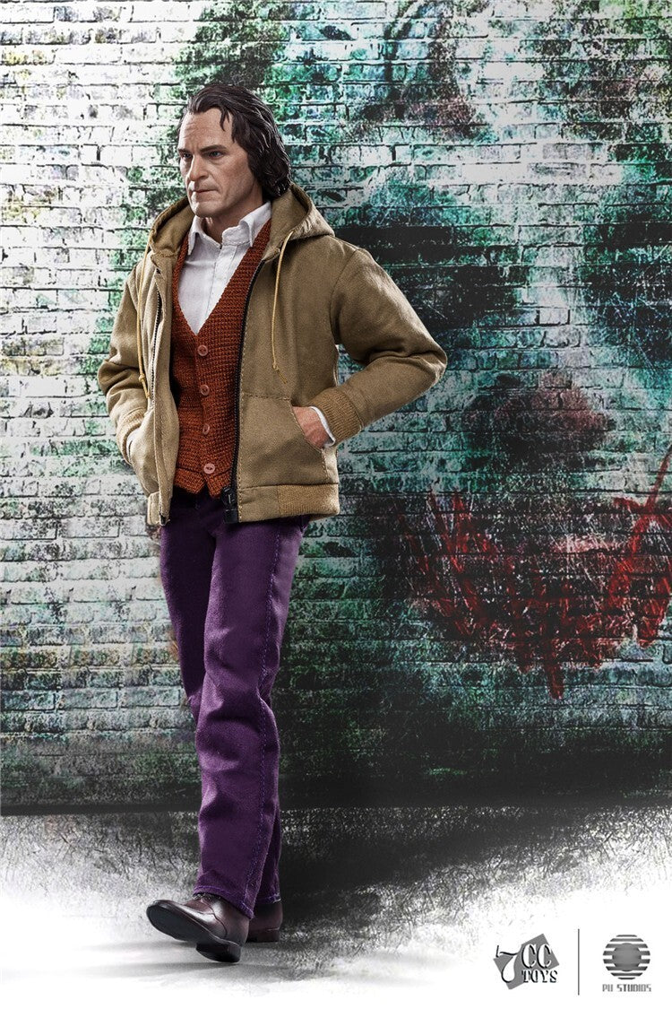 7CCTOYS 1/6 The Joker Arthur Joaquin Phoenix Collectible Action Figure Model Toy