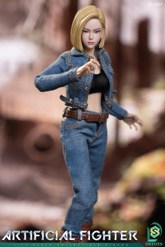 Presale DSTOYS DS-2607 1/12 Dragon Fighter Ball Android 18 Female Action Figure