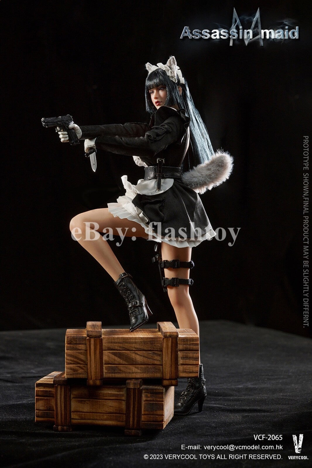 VERYCOOL VCF-2065 1/6 Female Assassin Maid Michelle Collectible Action Figure