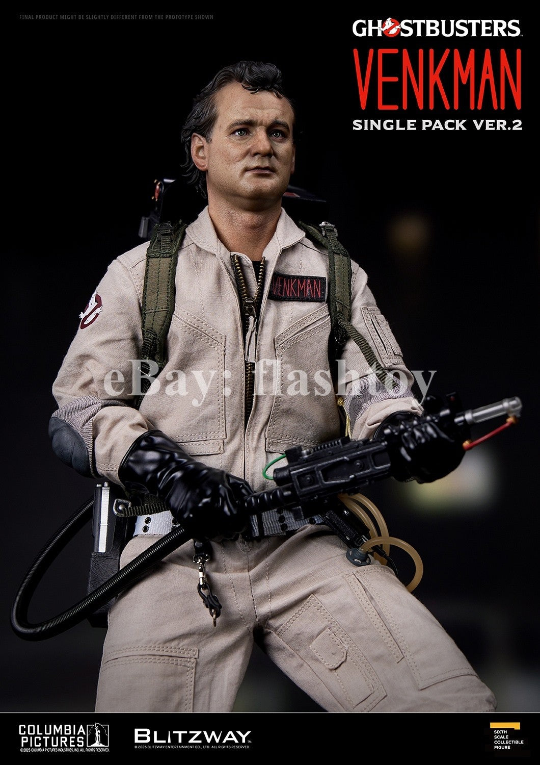 Presale BLITZWAY BW-UMS-12401 1/6 Ghostbusters Peter Venkman Action Figure Model