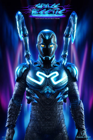 Flash Point Studio FP-22171 1/6 Blue Steel Beetle Collectible Action Figure Toy