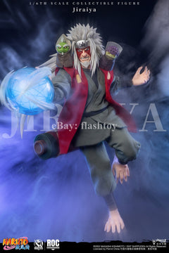 Preventa RocketToys ROC-020 1/6 Jiraiya figura de acción de colección Toy versión de lujo.