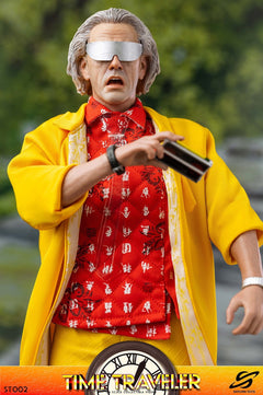 Saturn Toys ST002 1/6 Time Traveler Dr. Brown figura de acción masculina de colección