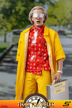 Saturn Toys ST002 1/6 Time Traveler Dr. Brown figura de acción masculina de colección