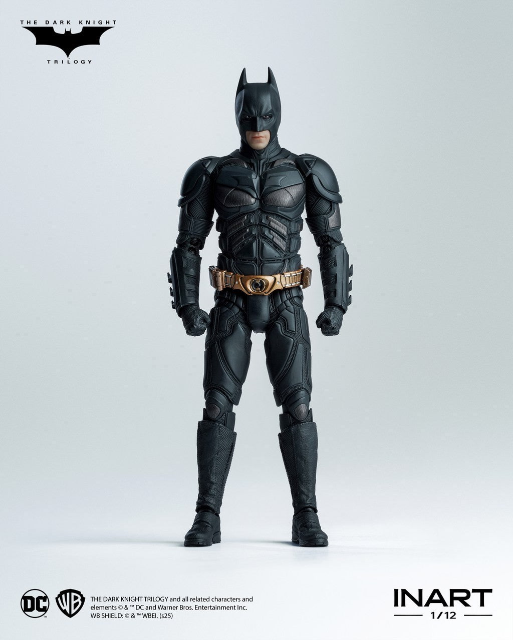 QueenStudios INART HgM0001S 1/12 Bat Man Bale 6" Male Action Figure Standard Ver