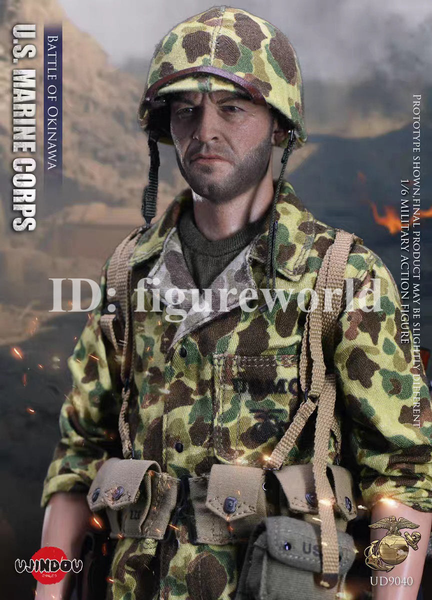 UJINDOU UD9040 1/6 Battle of OKINAWA U.S. Marine Corps Male Action Figure Model