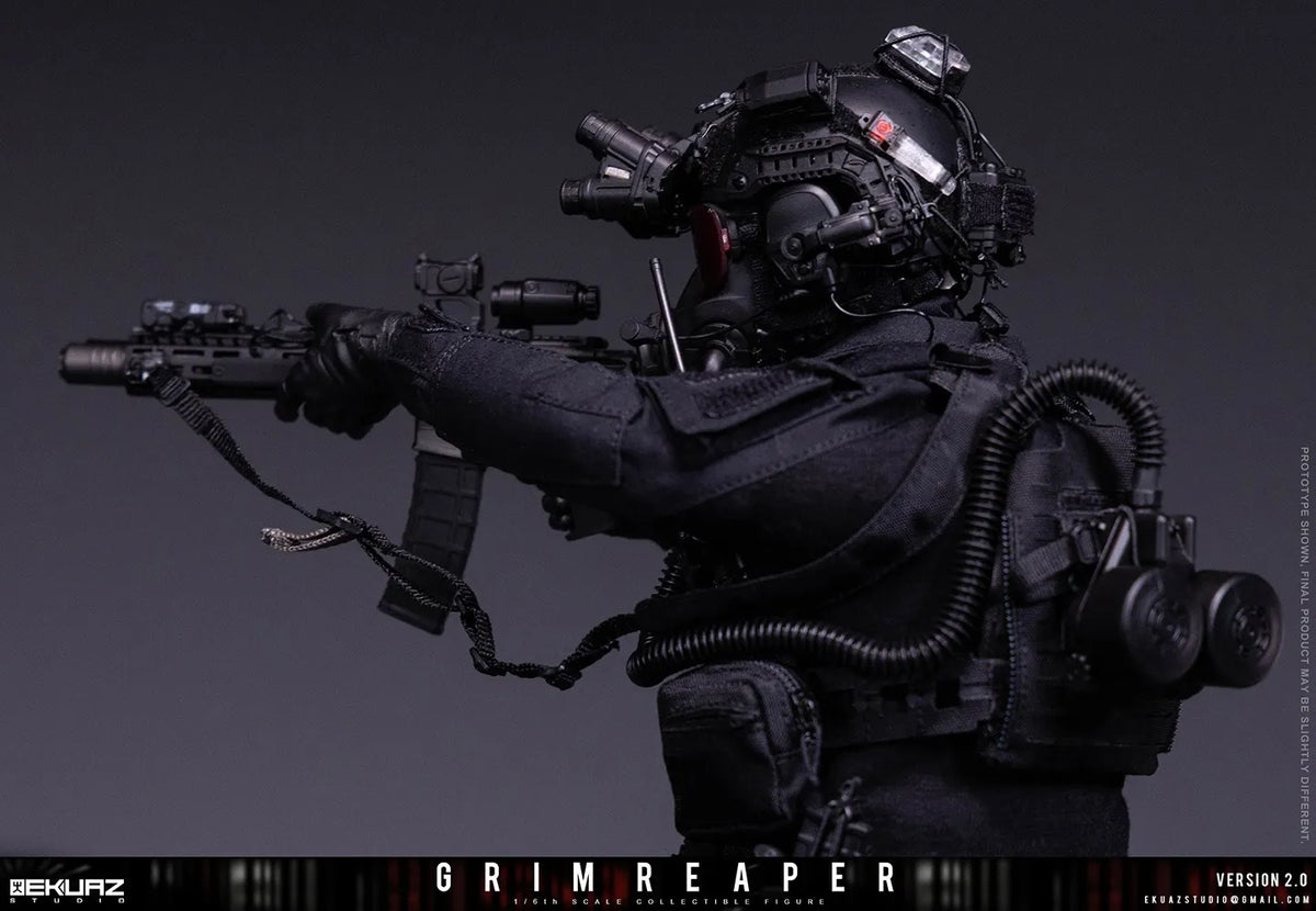 Presale EKUAZ STUDIO EKS015 1/6 Resident Zombie Evil Crisis Grim Reaper 2.0 Hunk