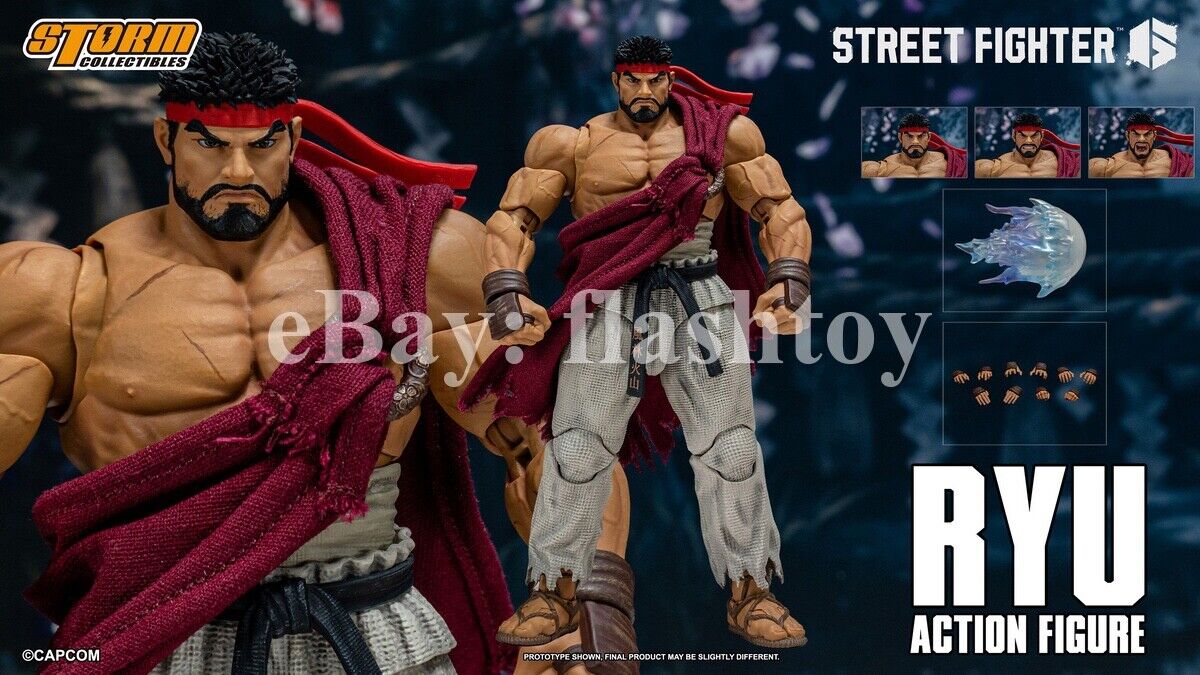 Storm Toys CPSF28 1/12 STREET FIGHTER 6 RYU Collectible Male Action Figure Model