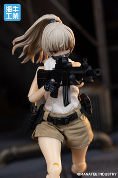 Presale Manatee Industry MI-02 1/12 Desktop Wars Arisa Female Action Figure Toy