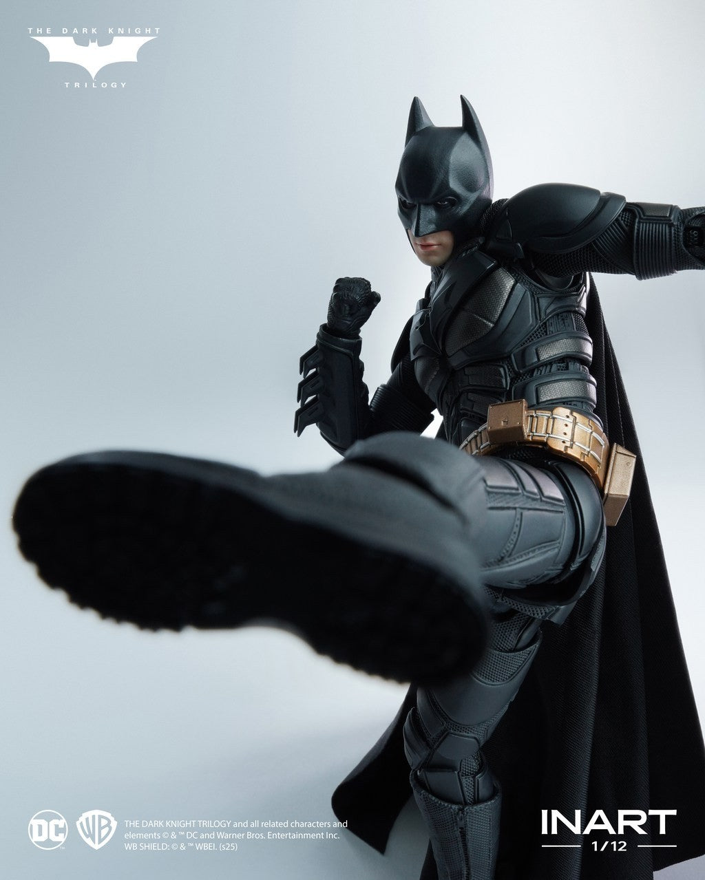 QueenStudios INART HgM0001S 1/12 Bat Man Bale 6" Male Action Figure Standard Ver