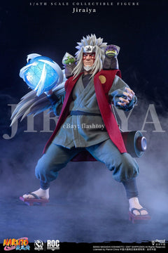 Preventa RocketToys ROC-020 1/6 Jiraiya figura de acción de colección Toy versión de lujo.