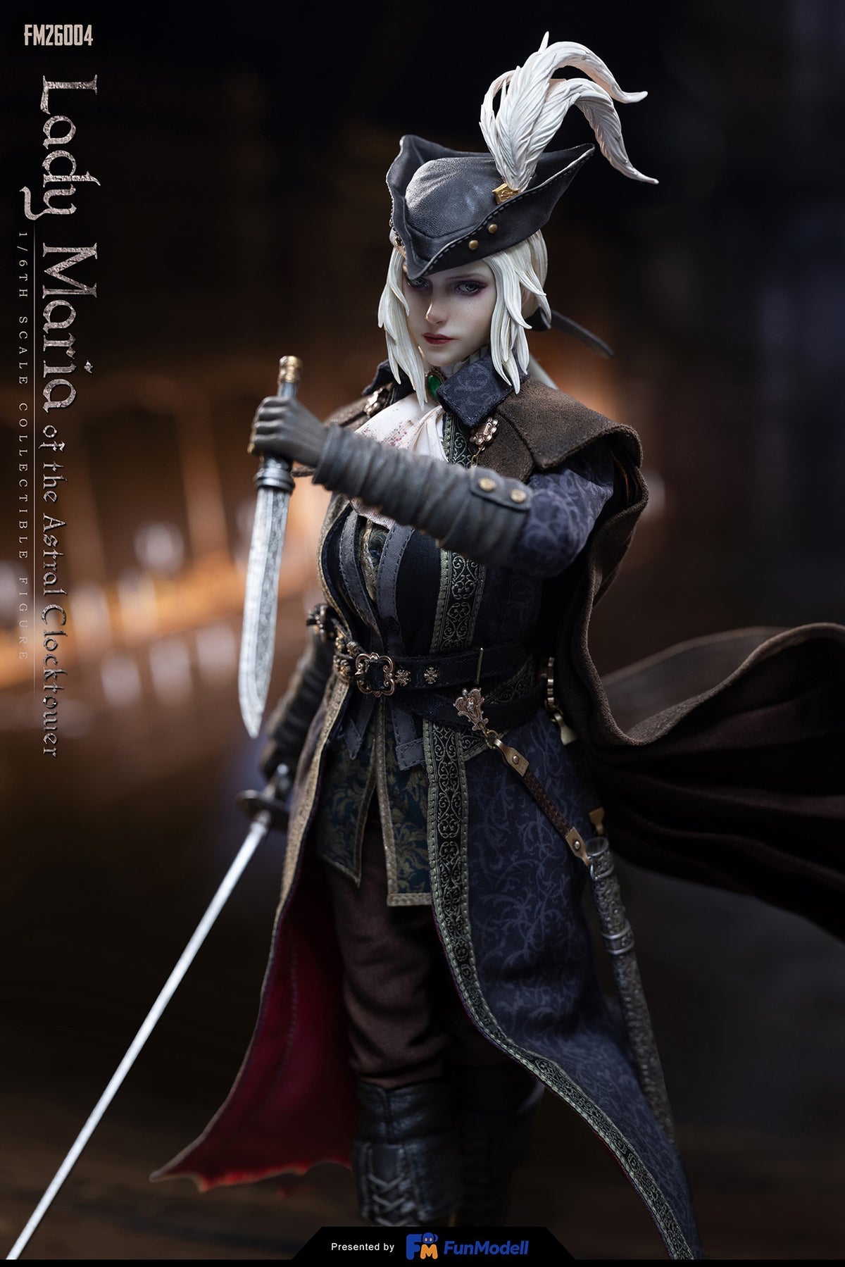 Presale FunModell FM26004 1/6 Bloodborne Curse Hunter Lady Mar Action Figure Toy
