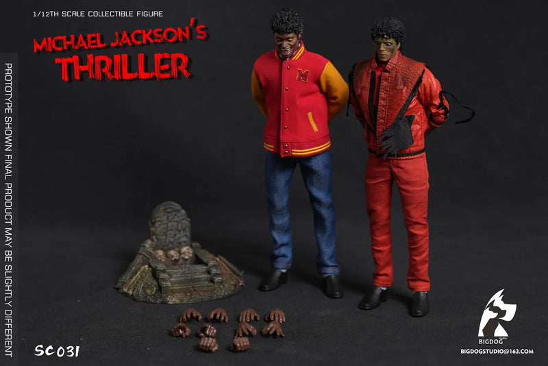 Presale BIGDOG STUDIO SC031 1/12 The Thriller Michael Action Figure Double Set
