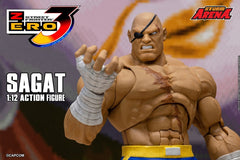 Storm Toys SFSA03 1/12 Street Fighter ZERO 3 SAGAT STORM ARENA figura de acción