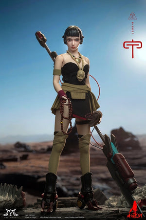 YMTOYS YMT077 1/6 M-GHOST Team NO.1 Jiazi Collectible Female Action Figure Model
