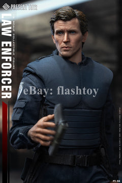 Preventa PRESENT TOYS PT-sp94 1/6 Law Enforcer Police Officer Murphy figura de colección