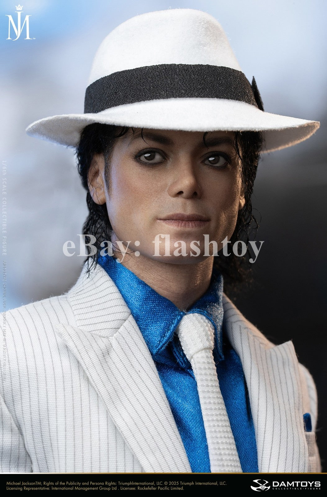 Presale DAMTOYS DMS048S 1/6 Smooth Criminal Jackson Action Figure Deluxe Ver.