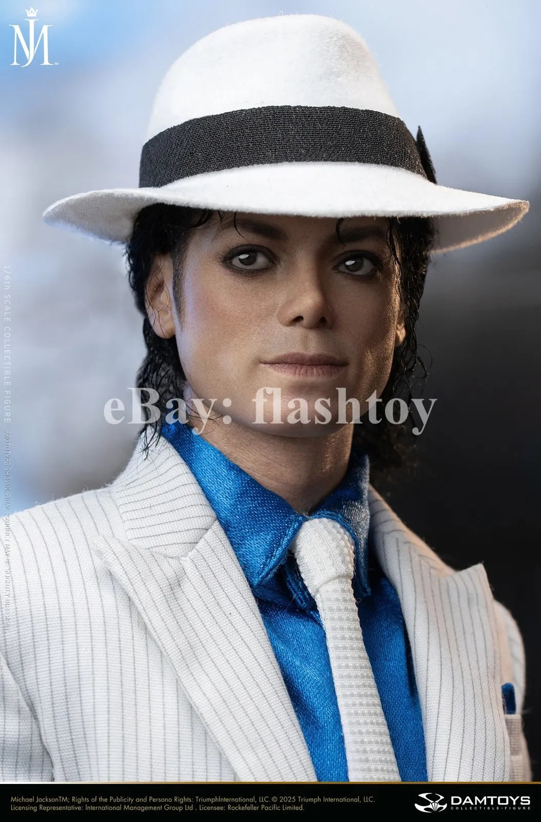 Presale DAMTOYS DMS048 1/6 Smooth Criminal Jackson Action Figure Standard Ver.