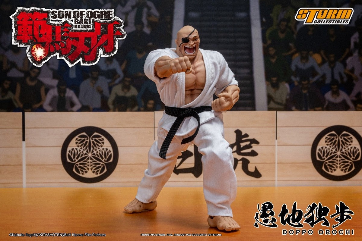 Storm Toys KIBK06 1/12 Son Of Ogre Baki Hanma Doppo Orochi Action Figure Model
