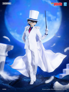 Presale POPMART GONG Case Closed Moonlight Magician Kaito Kuroba Kid 8.8" Figure