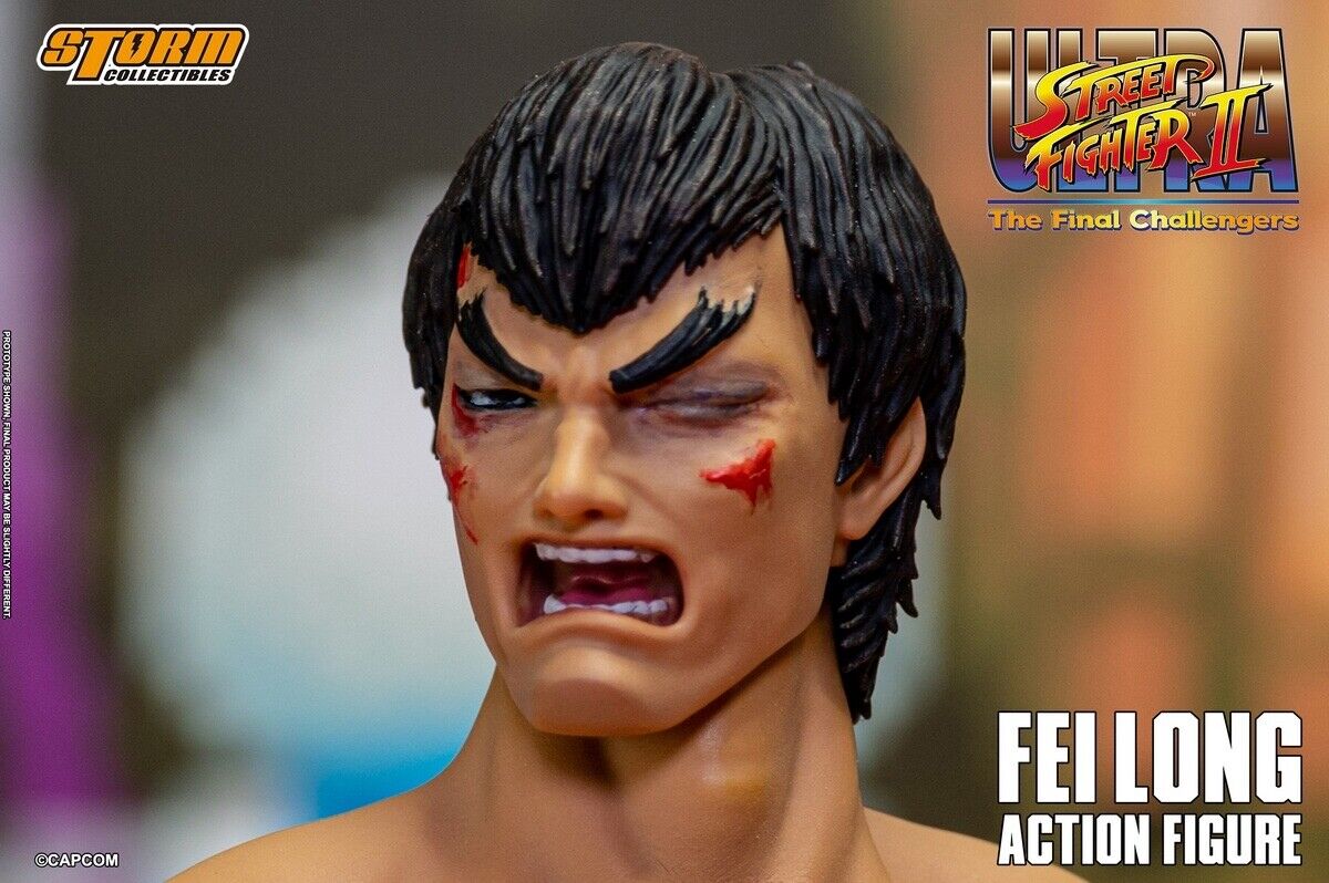 Storm Toys CPSF24 1/12 ULTRA STREET FIGHTER II FEI LONG Male Action Figure Model