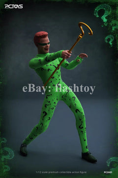 Preventa PCTOYS PC2601 1/12 Forever Riddler Carrey figura de acción masculina de colección