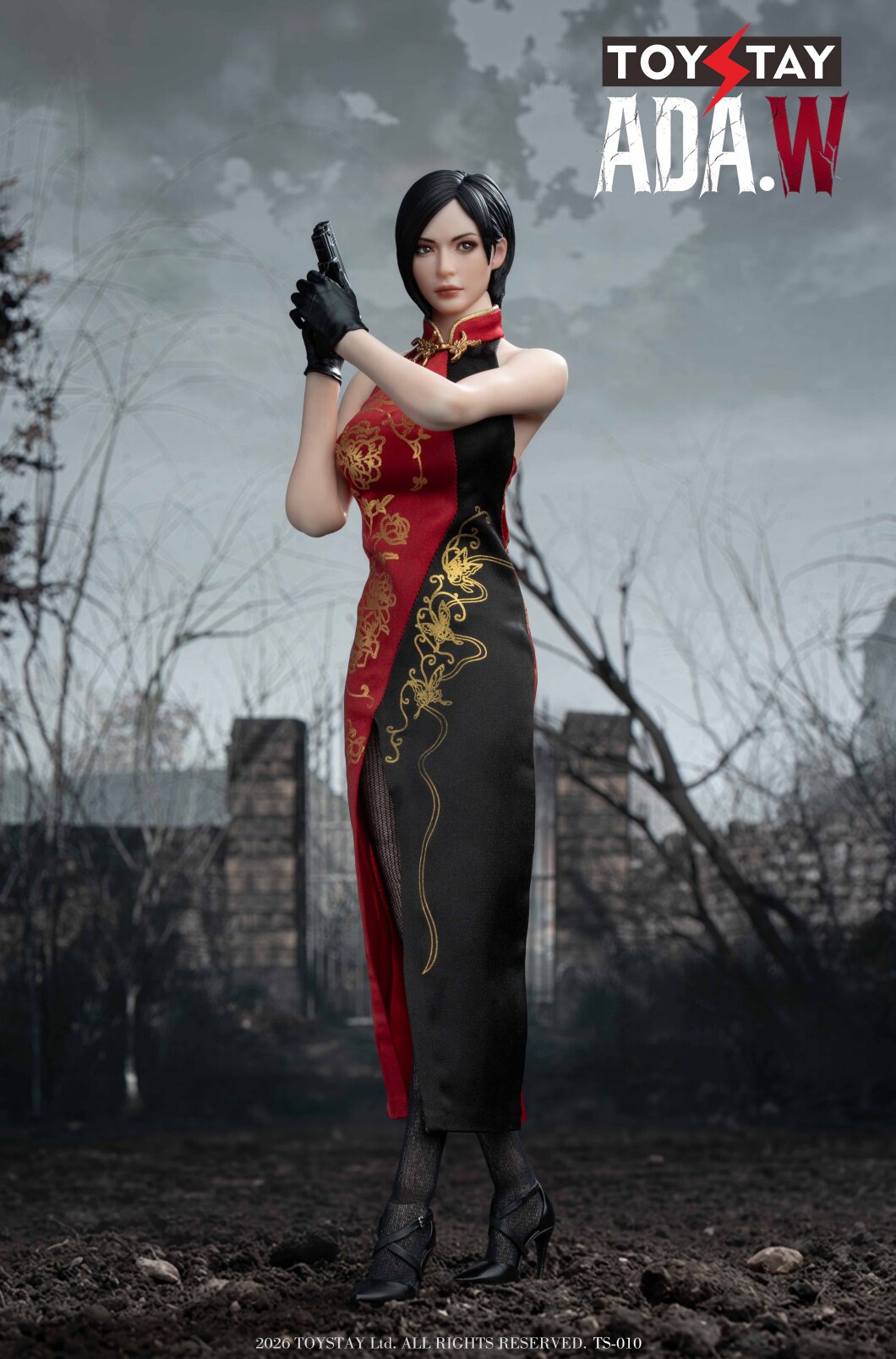Preventa TOYSTAY TS010 1/6 Resident Zombie Evil Crisis Ada figura de acción femenina