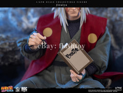 Preventa RocketToys ROC-020 1/6 Jiraiya figura de acción de colección Toy versión de lujo.