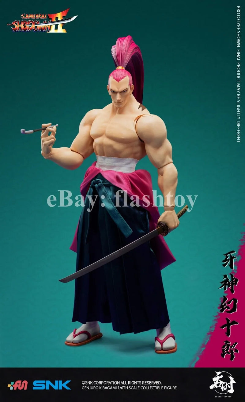 Presale TUNSHI STUDIO TS-017 1/6 Genjuro Kibagami Male Action Figure Model Toy