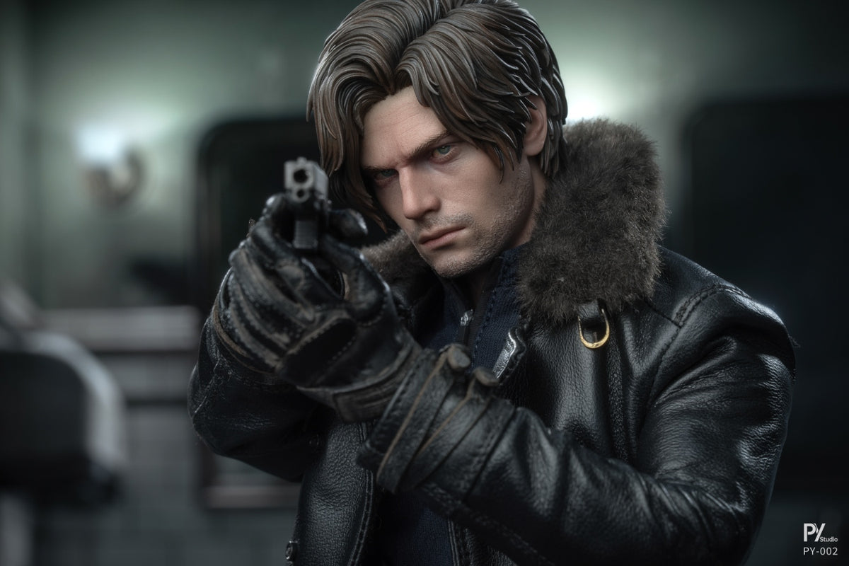 Preventa PY Studio PY002 1/6 Resident Zombie Evil Crisis Agent Leon figura de acción