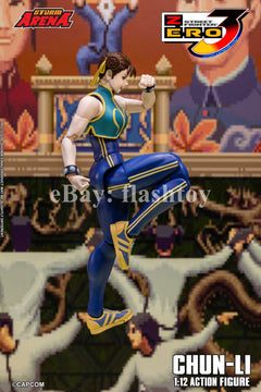 Preventa Storm Arena SFSA06 1/12 Street Fighter Zero 3 CHUN-LI figura de acción