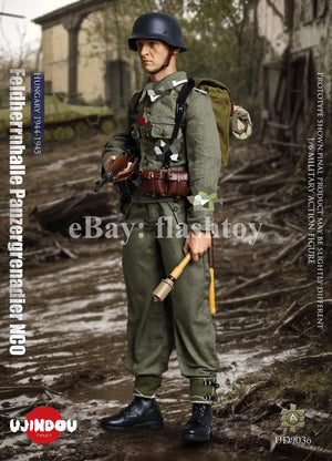 UJINDOU UD9036 1/6 WWII Feldherrnhalle Panzergrenadier NCO Hungary Action Figure