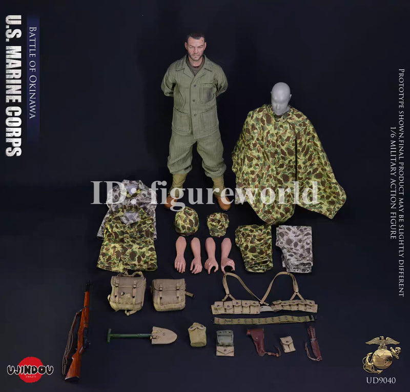 UJINDOU UD9040 1/6 Battle of OKINAWA U.S. Marine Corps Male Action Figure Model