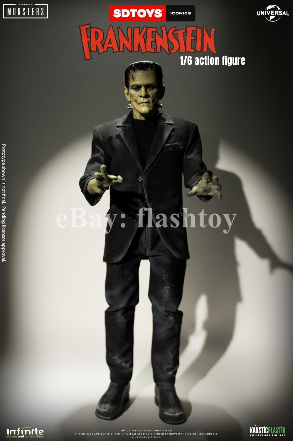 Presale Infinite Statue 1/6 Frankenstein Collectible Male Action Figure Model