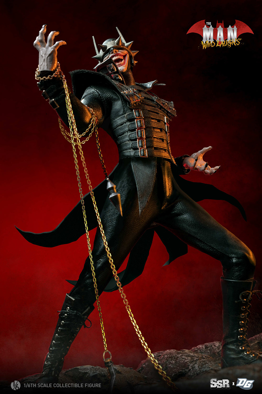 SSR SSC-015 1/6 The Bat Who Laughs Laughing Man Action Figure Model Toy