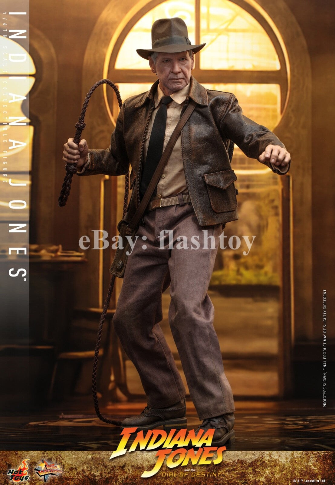 Hot Toys MMS716 1/6 Indiana Jones and the Dial of Destiny Action Figure Model