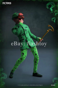 Preventa PCTOYS PC2601 1/12 Forever Riddler Carrey figura de acción masculina de colección