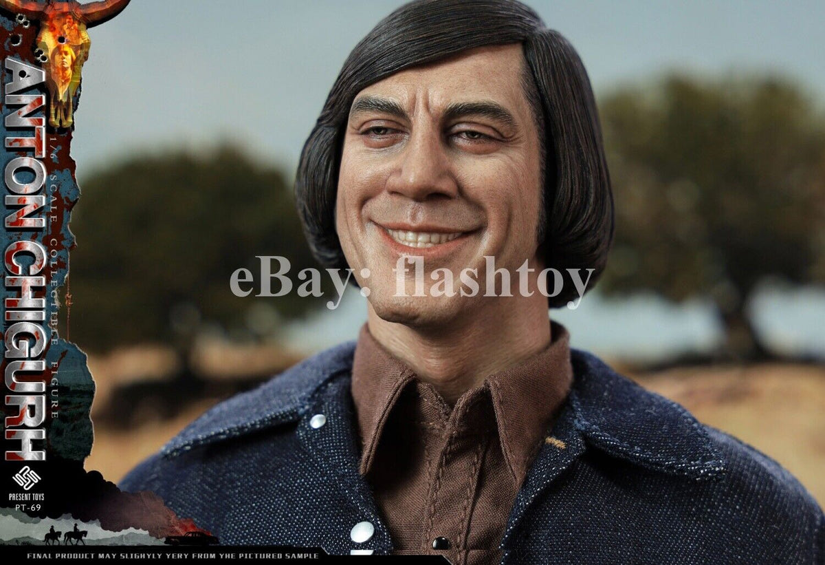 PRESENT TOYS PT-sp69 1/6 Anton Chigurh Collectible Male Action Figure Model Toy