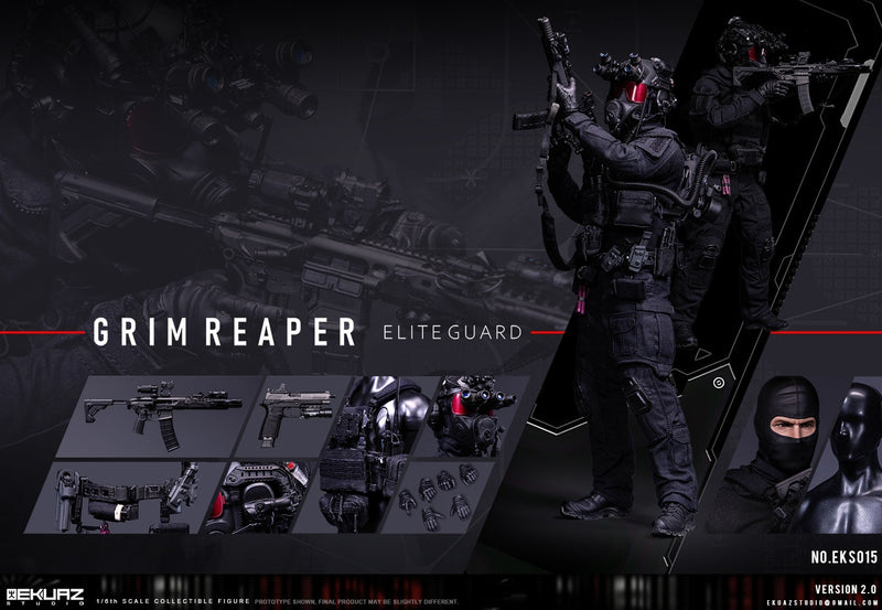 Presale EKUAZ STUDIO EKS015 1/6 Resident Zombie Evil Crisis Grim Reaper 2.0 Hunk