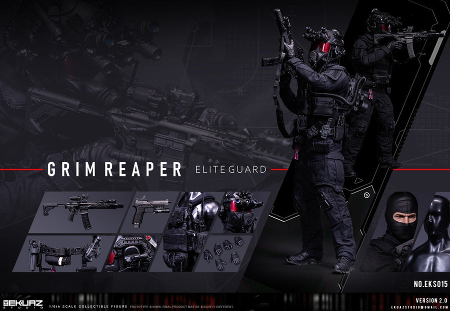 Preventa EKUAZ STUDIO EKS015 1/6 Resident Zombie Evil Crisis Grim Reaper 2.0 Hunk
