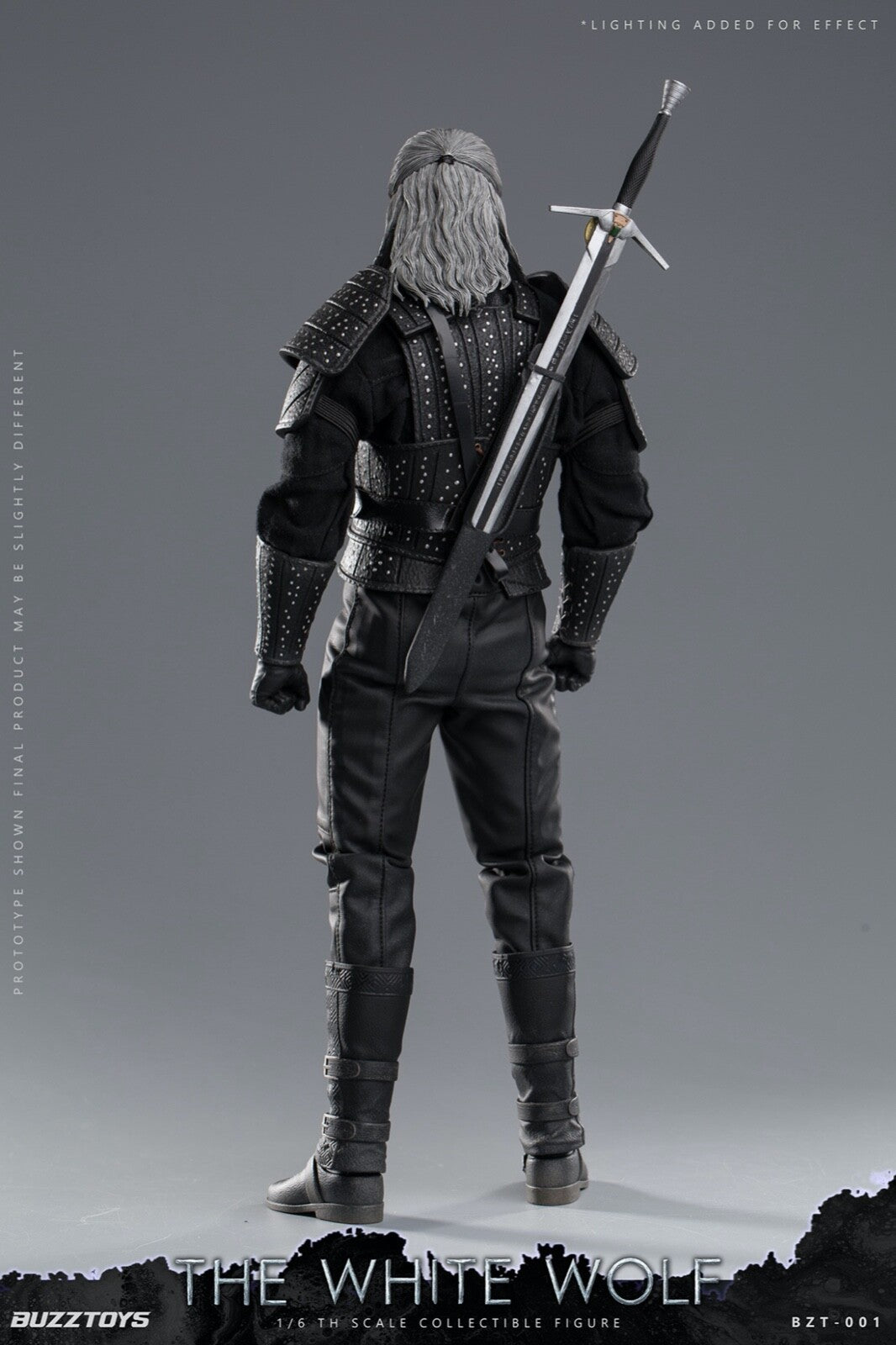 BUZZTOYS BUZ001 1/6 The Witcher The White Wolf Geralt Henry 12" Action Figure
