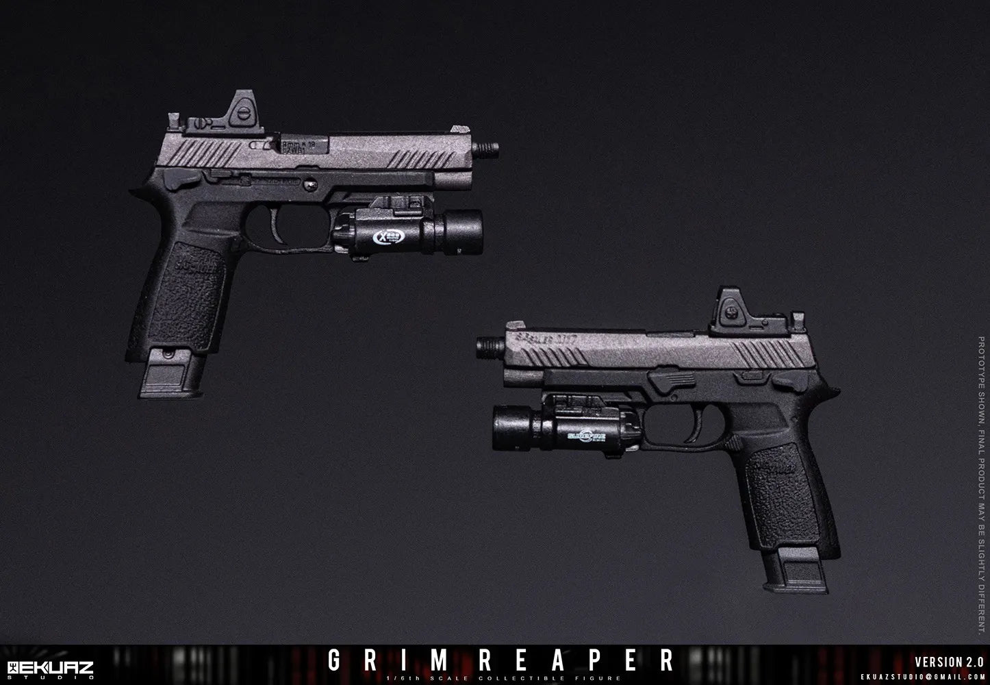 Presale EKUAZ STUDIO EKS015 1/6 Resident Zombie Evil Crisis Grim Reaper 2.0 Hunk